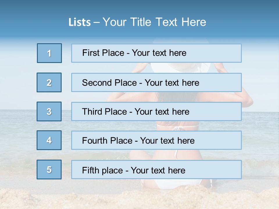 Leisure Rest Freedom PowerPoint Template