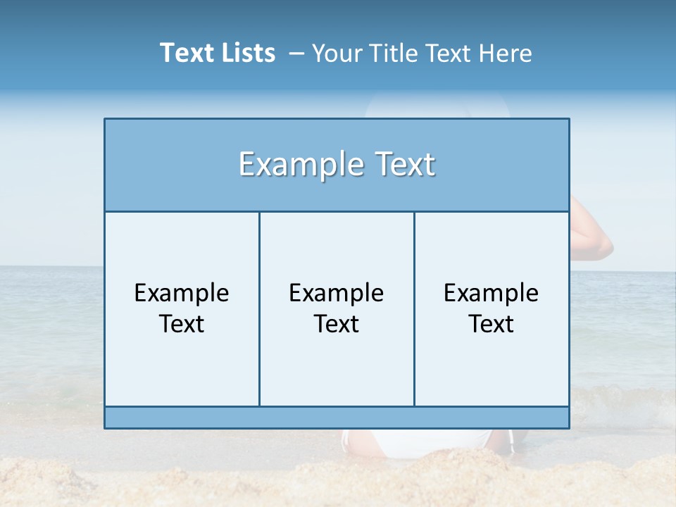 Leisure Rest Freedom PowerPoint Template