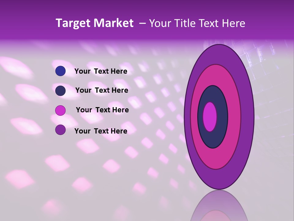 Background Reflect Night PowerPoint Template