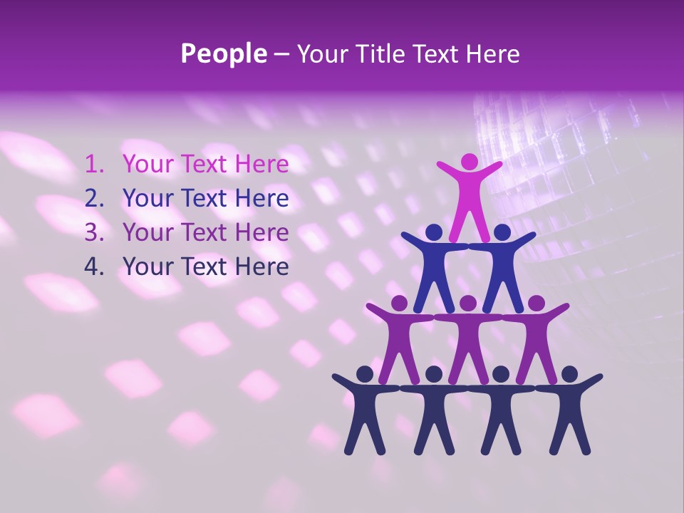 Background Reflect Night PowerPoint Template