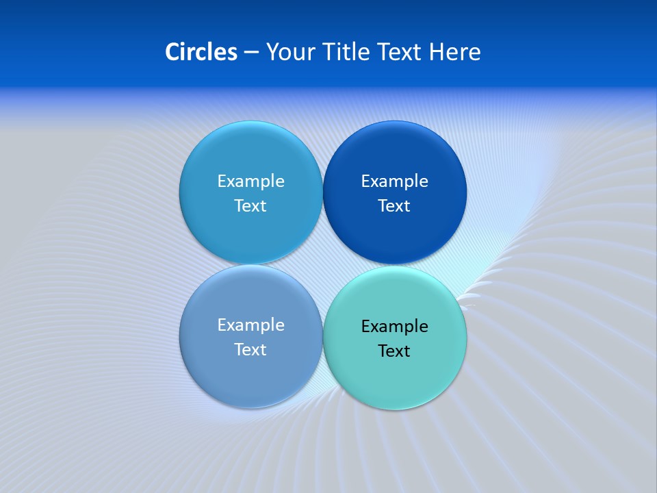 Abstract Blue Light PowerPoint Template