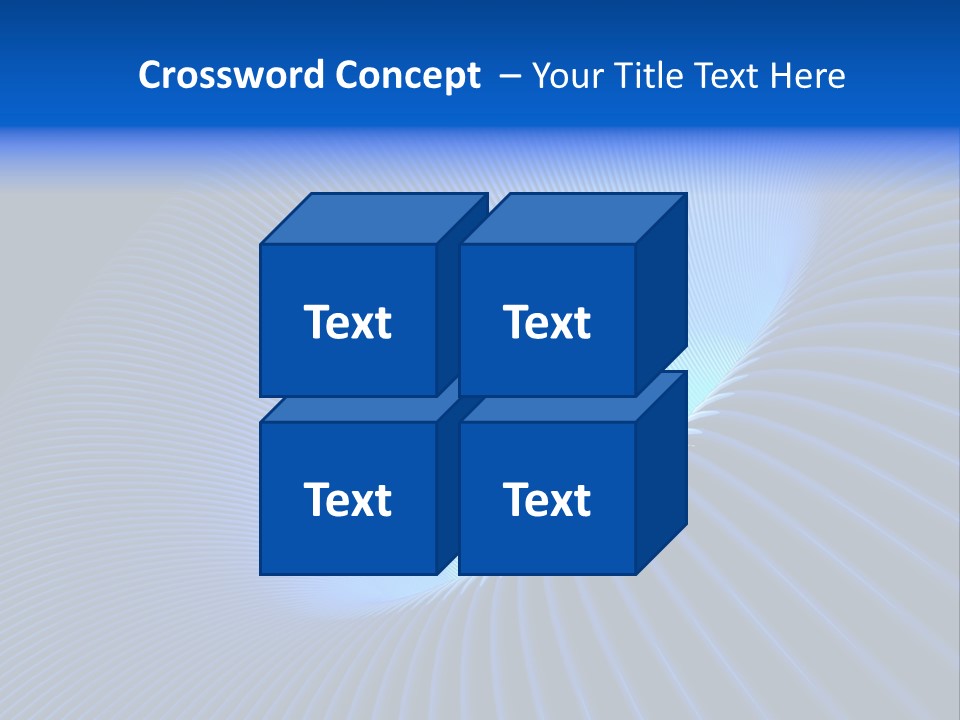 Abstract Blue Light PowerPoint Template