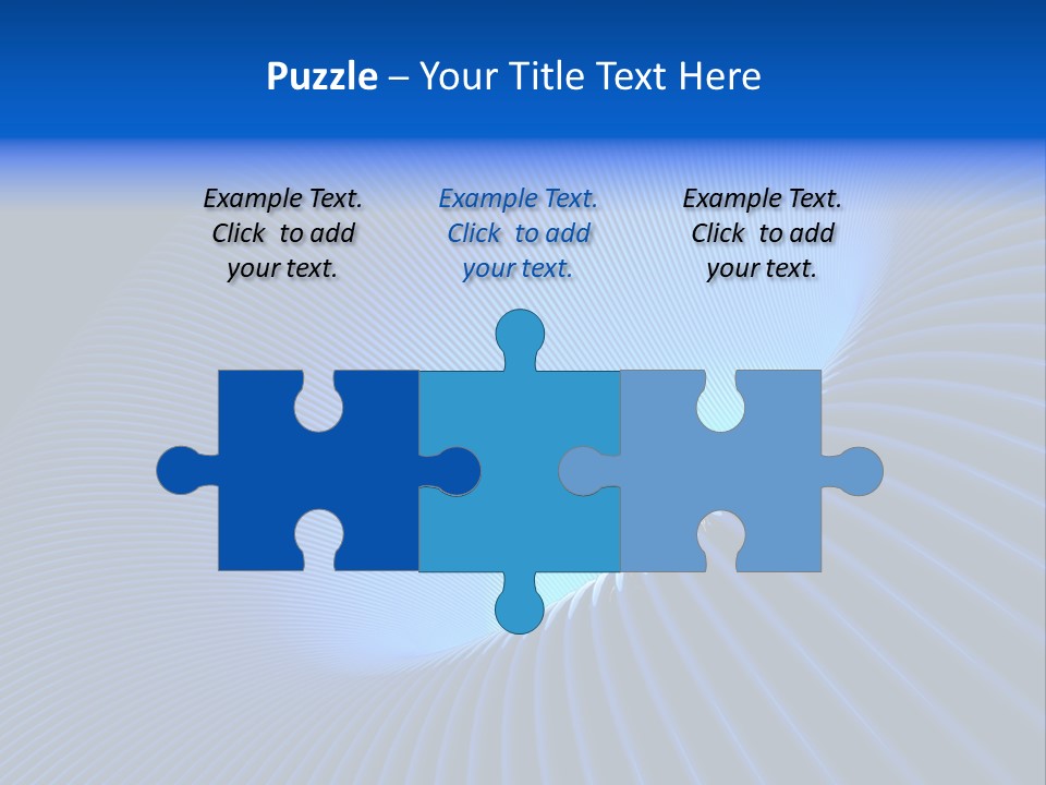 Abstract Blue Light PowerPoint Template