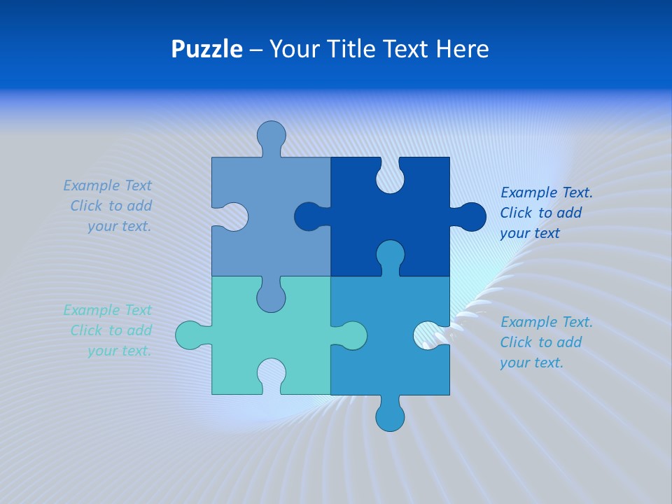 Abstract Blue Light PowerPoint Template