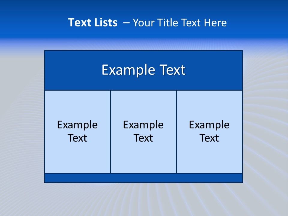 Abstract Blue Light PowerPoint Template