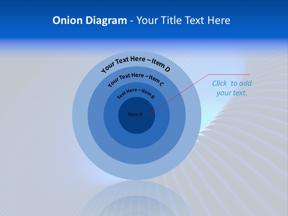 Abstract Blue Light PowerPoint Template