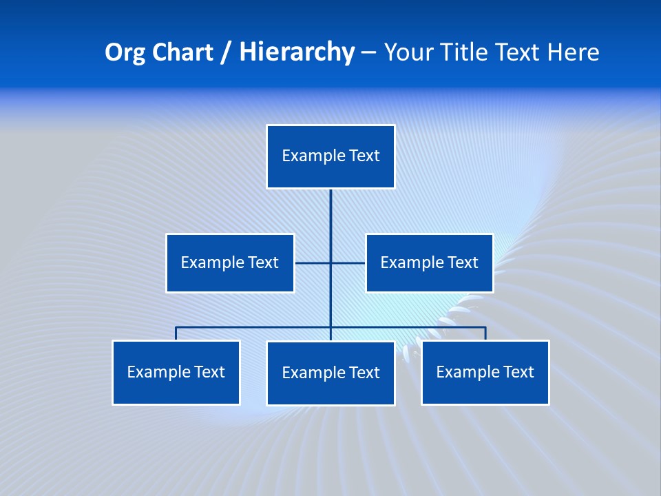 Abstract Blue Light PowerPoint Template