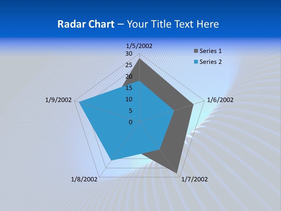 Abstract Blue Light PowerPoint Template