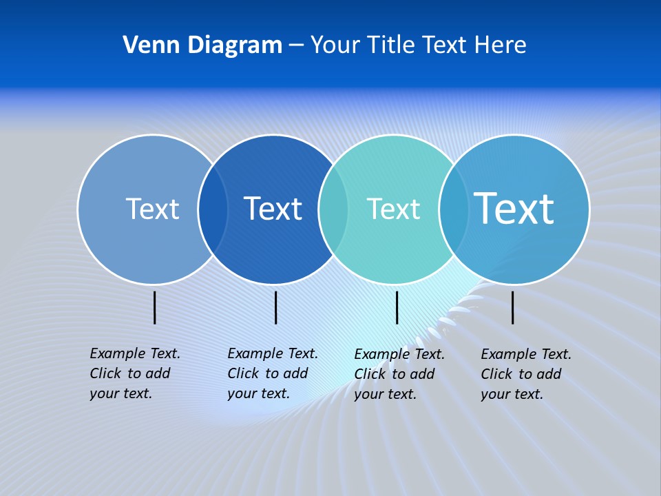 Abstract Blue Light PowerPoint Template