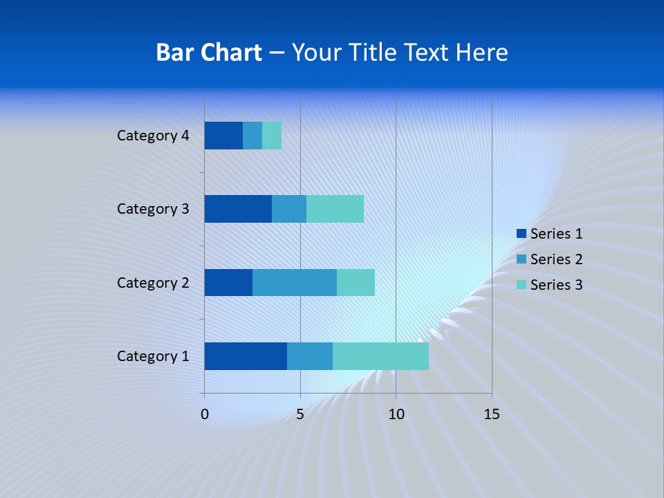 Abstract Blue Light PowerPoint Template
