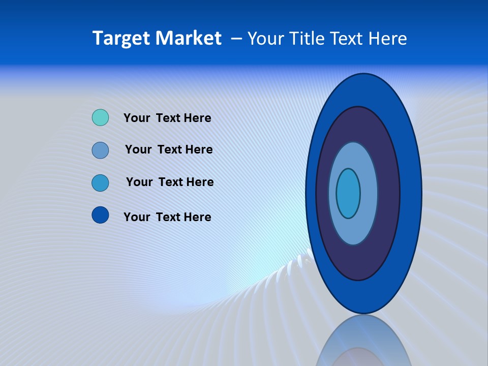 Abstract Blue Light PowerPoint Template