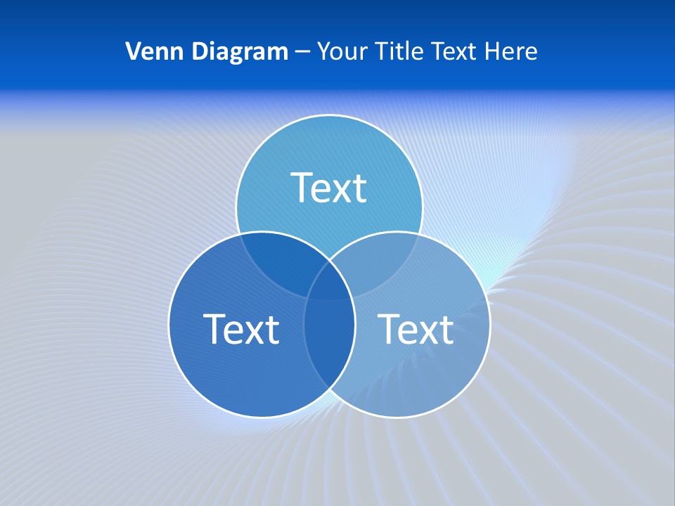 Abstract Blue Light PowerPoint Template