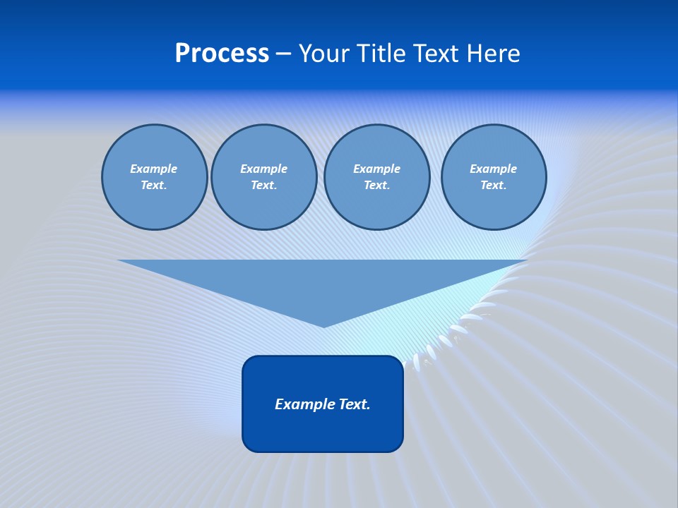 Abstract Blue Light PowerPoint Template