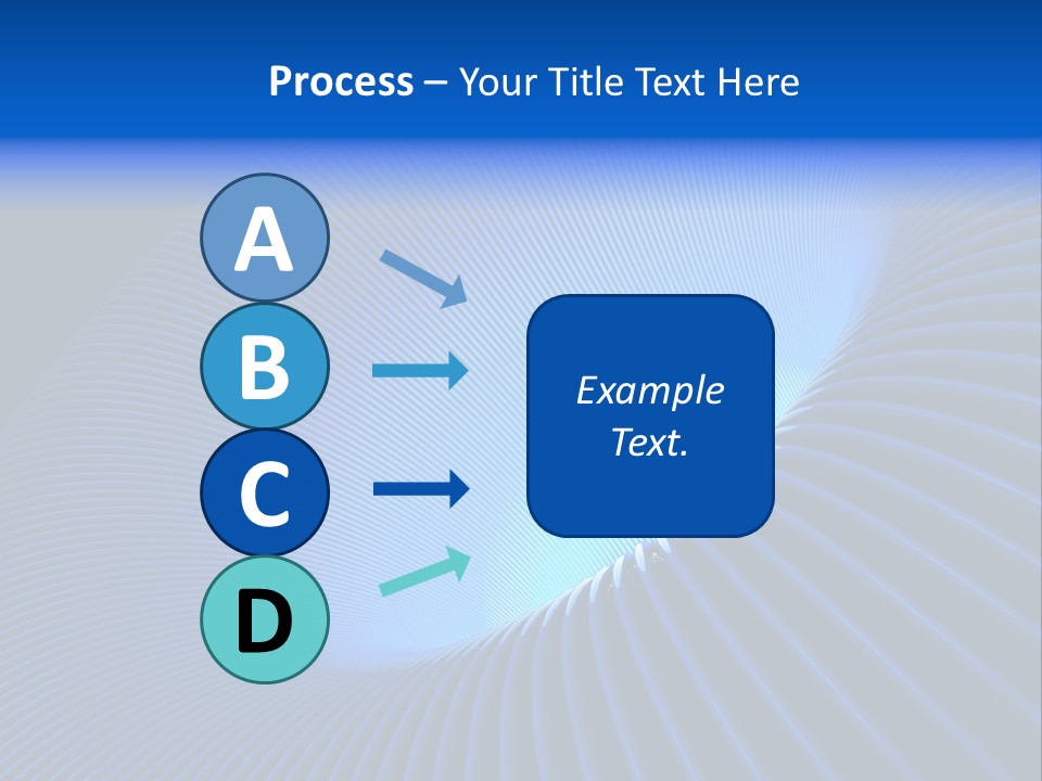 Abstract Blue Light PowerPoint Template