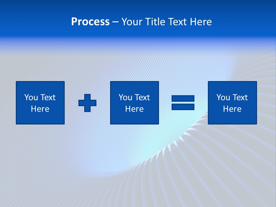 Abstract Blue Light PowerPoint Template