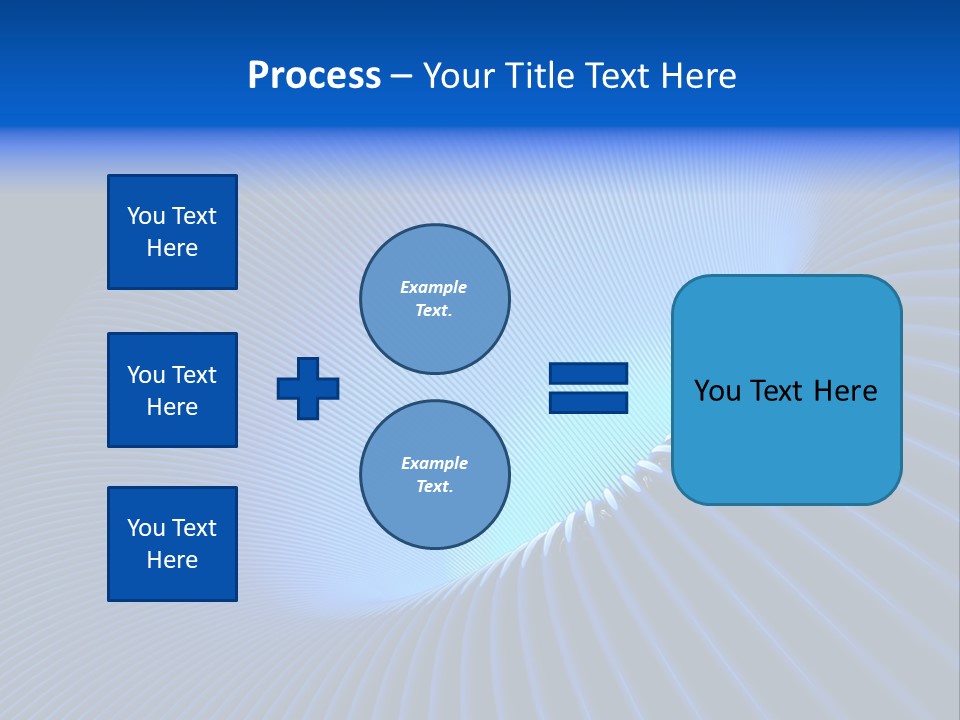 Abstract Blue Light PowerPoint Template
