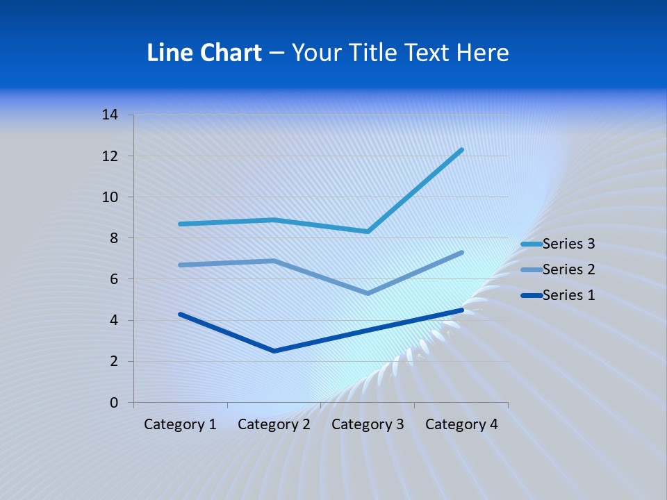 Abstract Blue Light PowerPoint Template