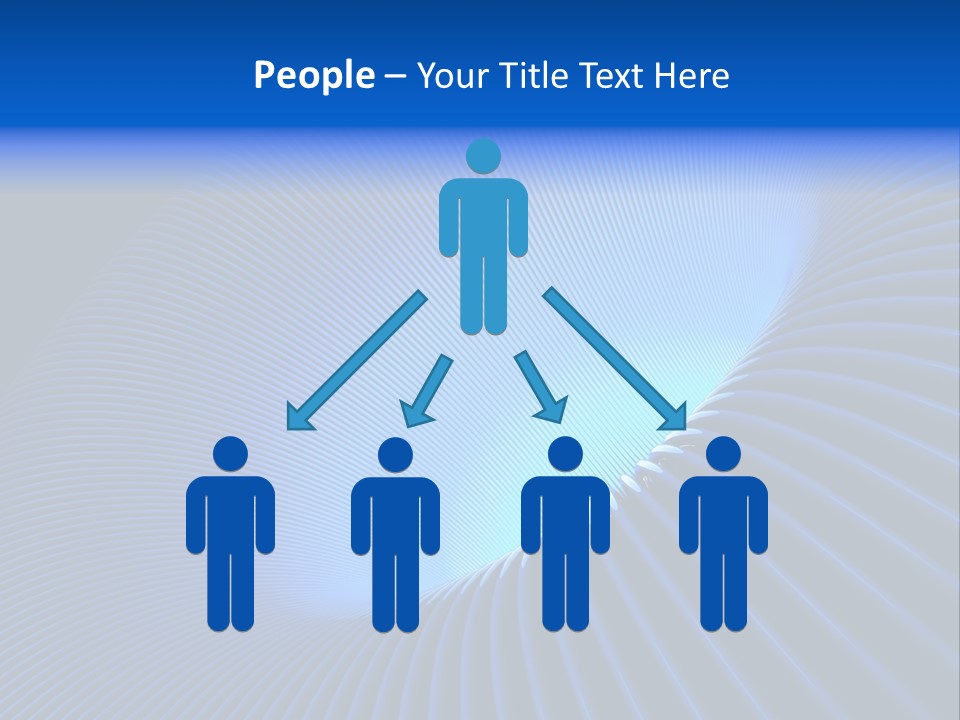 Abstract Blue Light PowerPoint Template