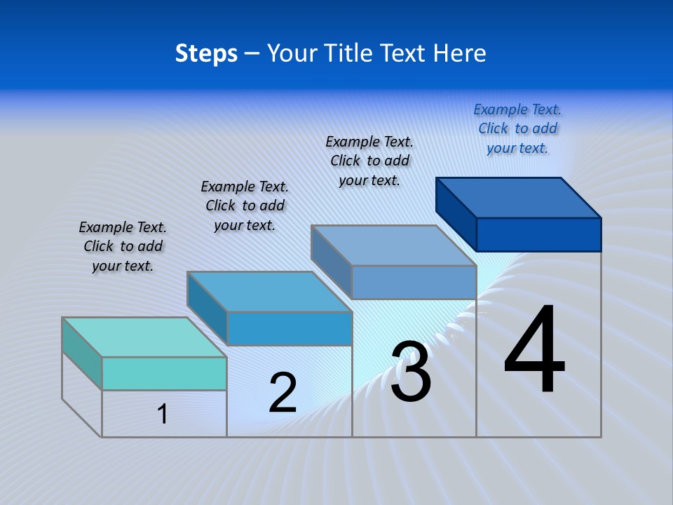 Abstract Blue Light PowerPoint Template