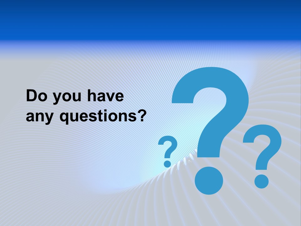 Abstract Blue Light PowerPoint Template