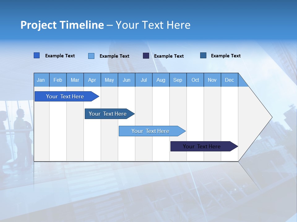 Blue People Destination PowerPoint Template