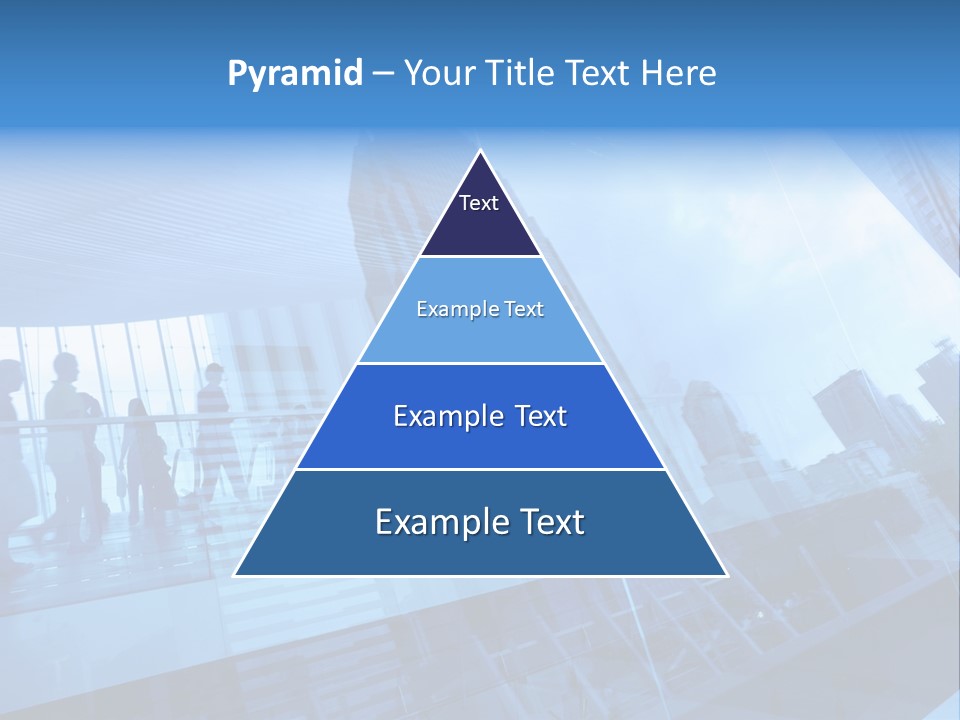 Blue People Destination PowerPoint Template