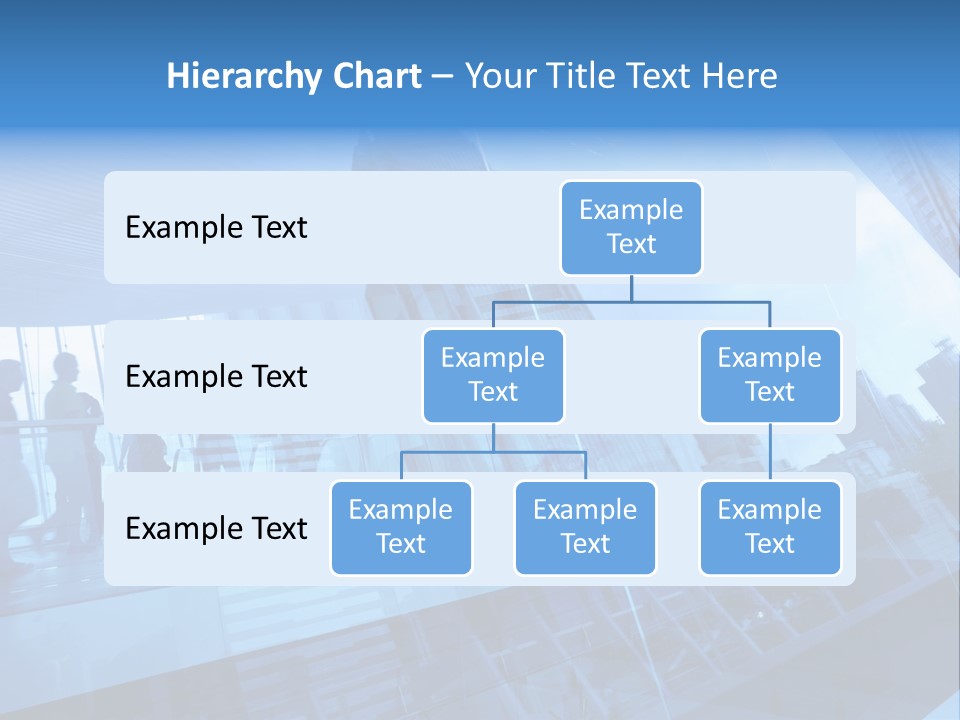 Blue People Destination PowerPoint Template