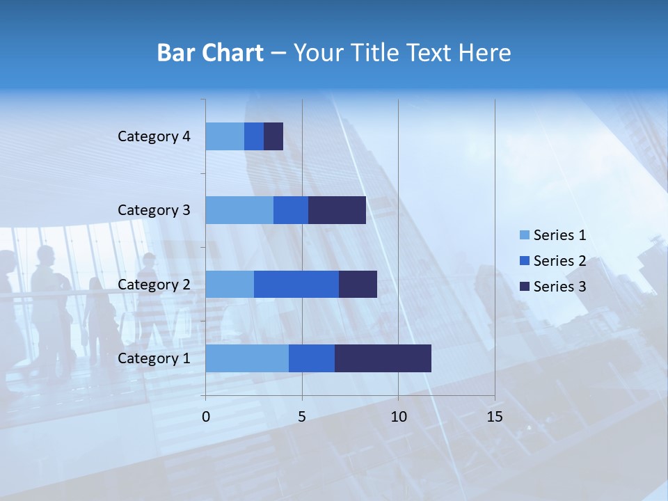 Blue People Destination PowerPoint Template