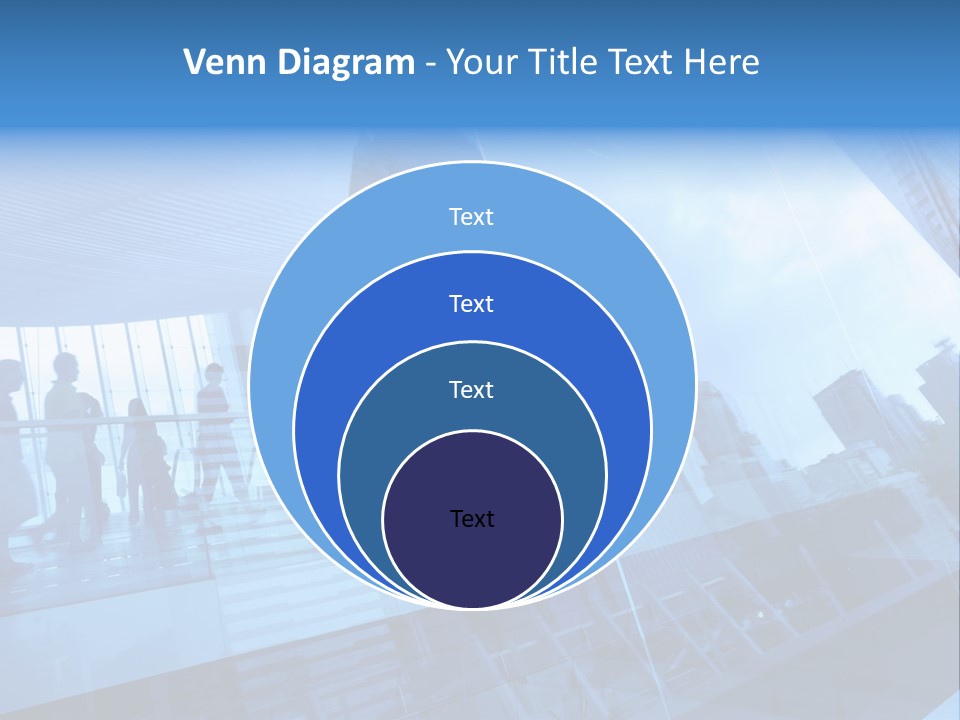 Blue People Destination PowerPoint Template