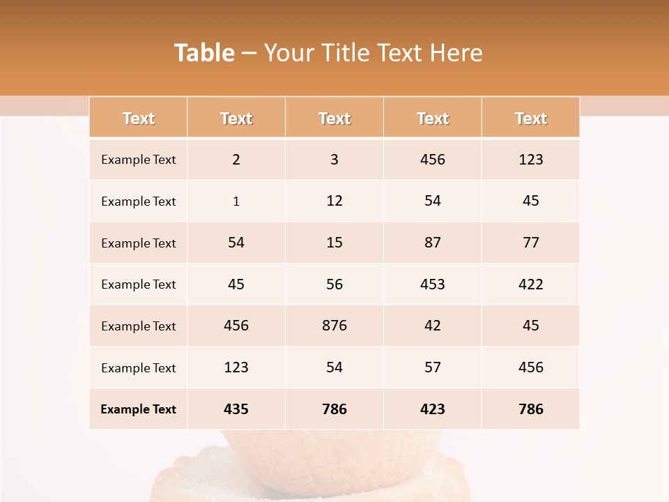 Fresh Winter English PowerPoint Template