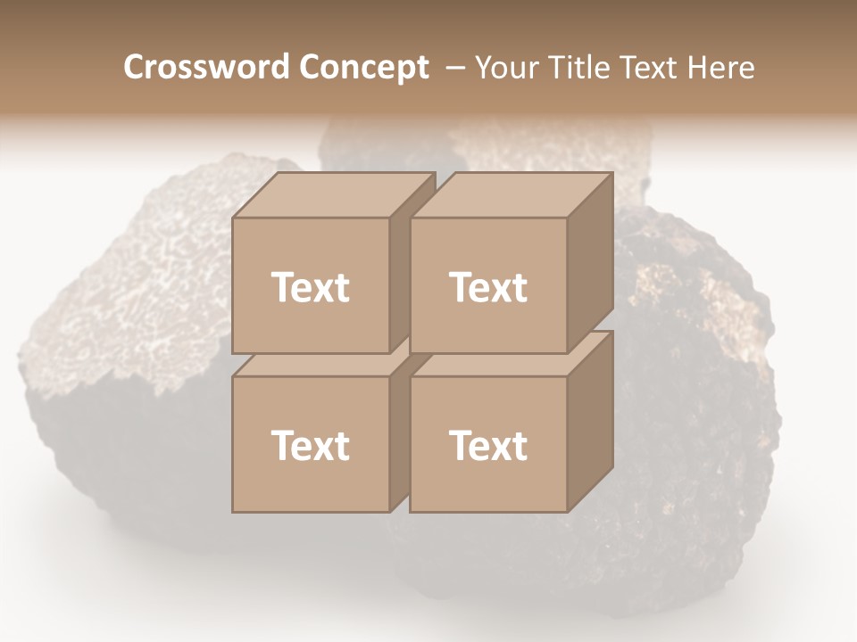 Fungus Edible Isolated PowerPoint Template