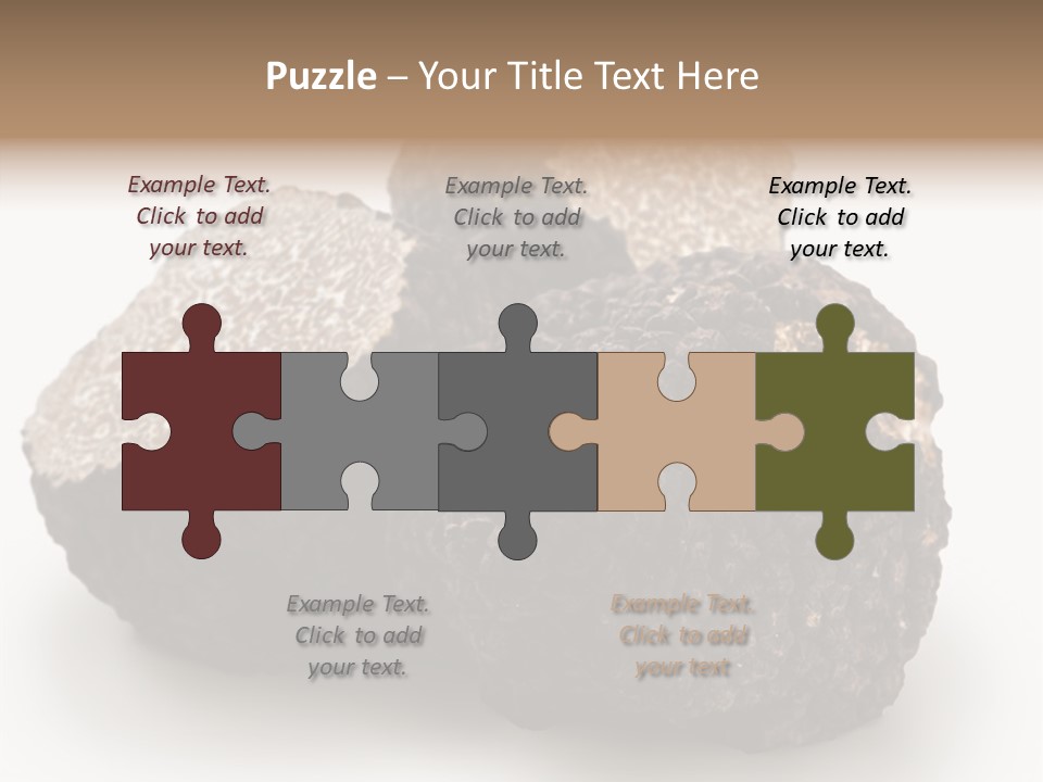 Fungus Edible Isolated PowerPoint Template