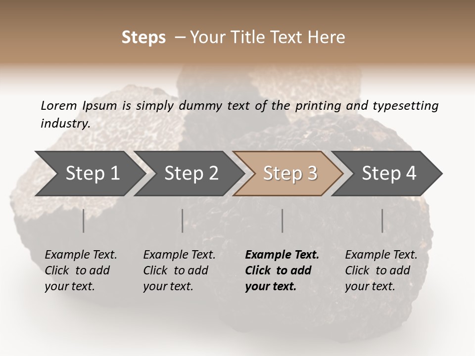 Fungus Edible Isolated PowerPoint Template
