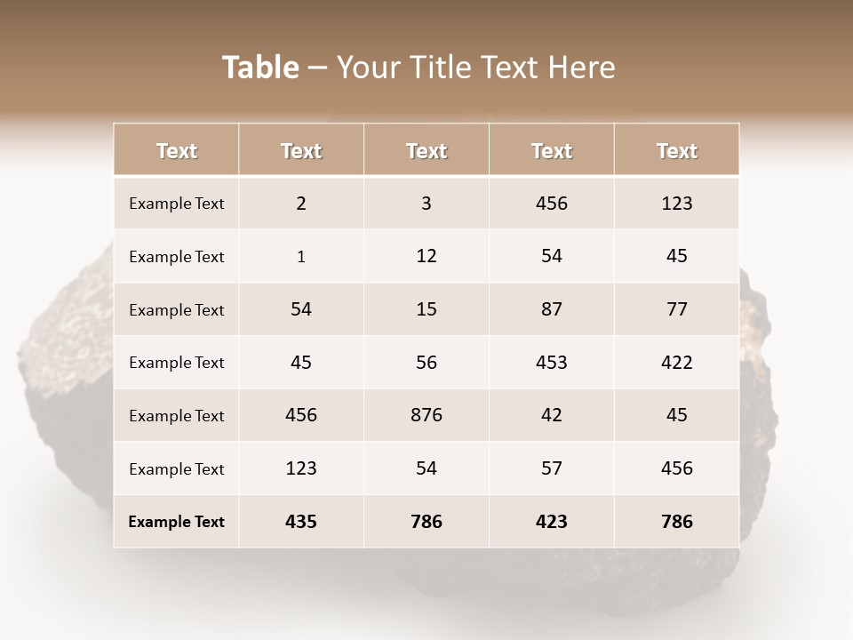 Fungus Edible Isolated PowerPoint Template