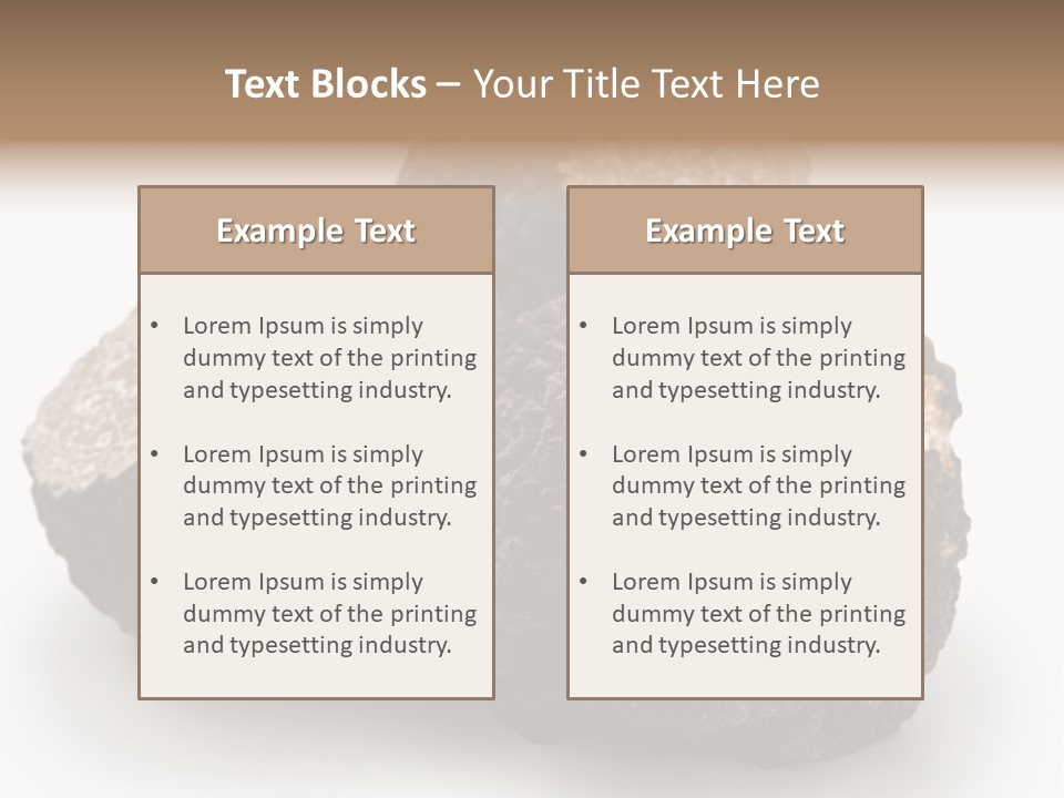 Fungus Edible Isolated PowerPoint Template
