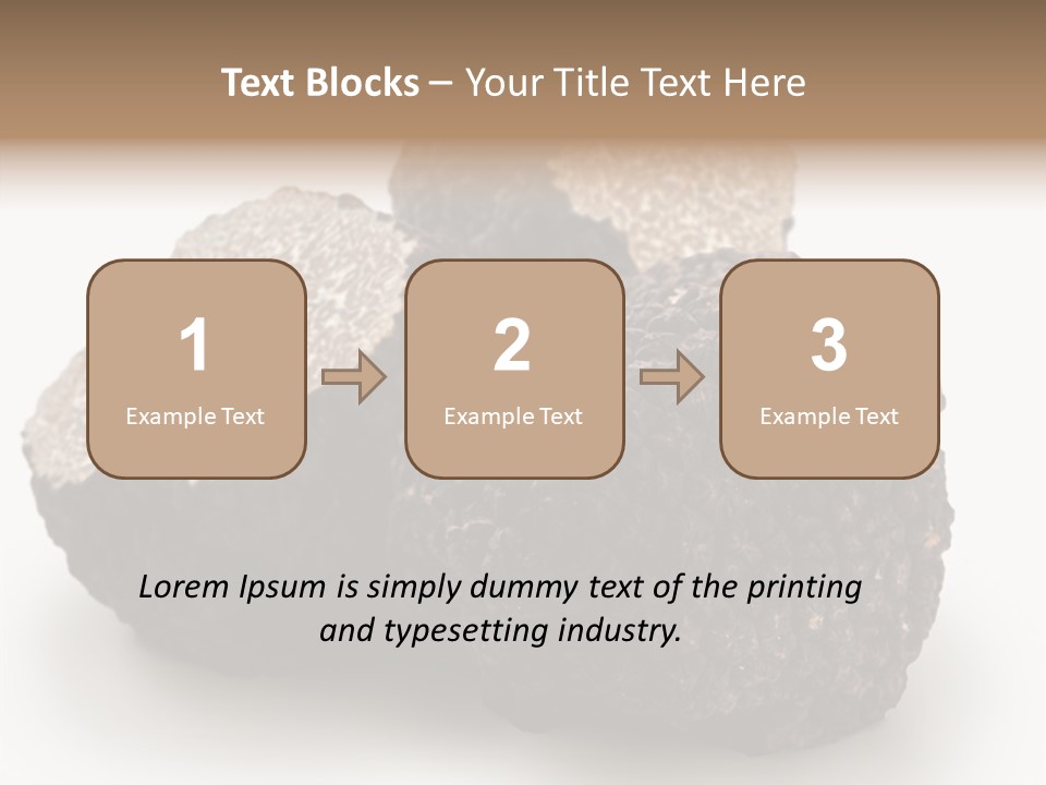 Fungus Edible Isolated PowerPoint Template