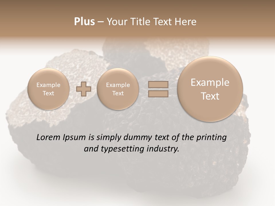 Fungus Edible Isolated PowerPoint Template