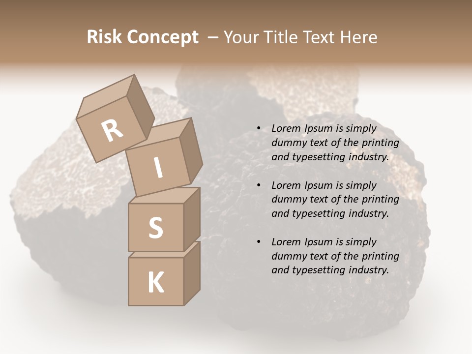 Fungus Edible Isolated PowerPoint Template