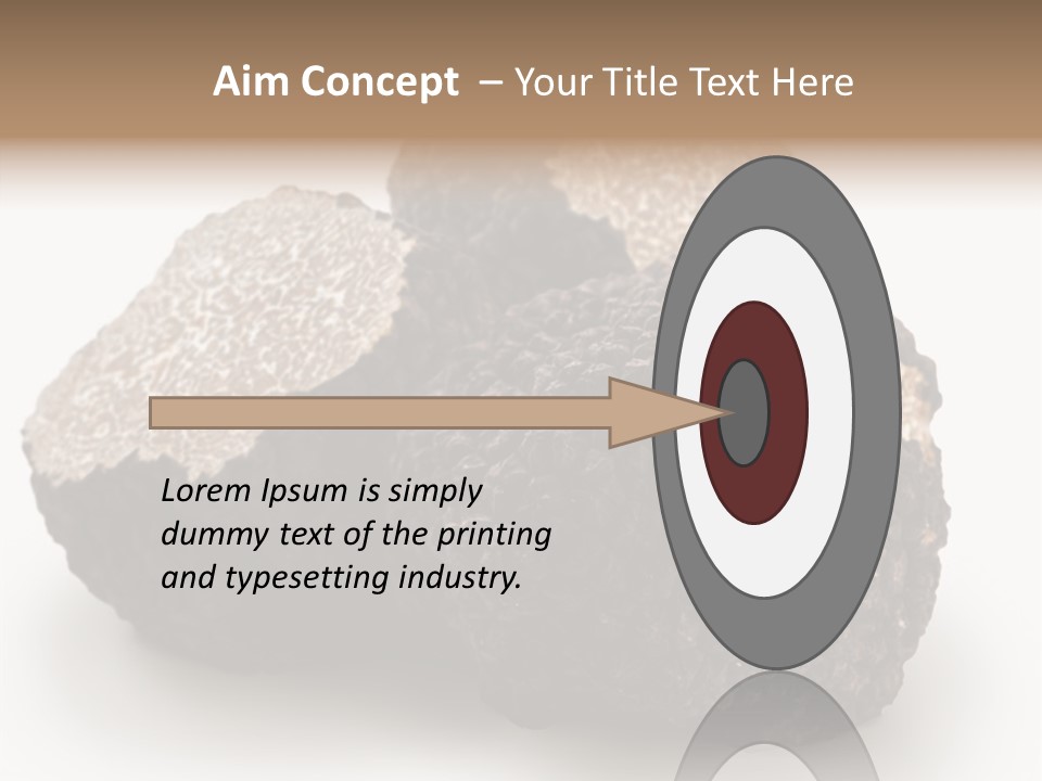 Fungus Edible Isolated PowerPoint Template