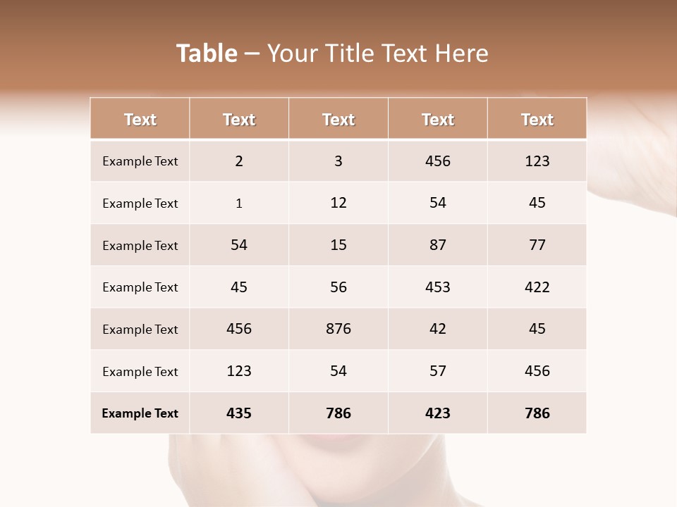 Adult One Background PowerPoint Template