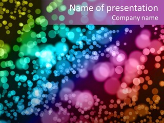 Fantasy Festive Entertainment PowerPoint Template