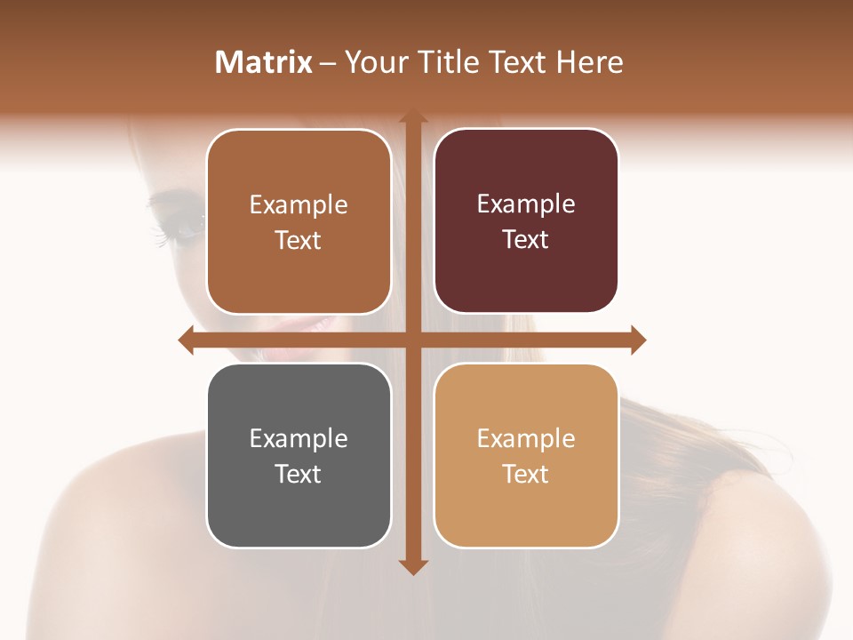 Smooth Hairdo Straight PowerPoint Template