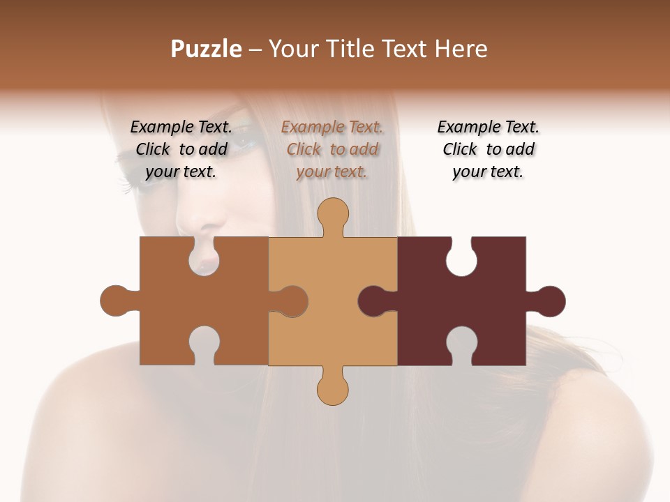 Smooth Hairdo Straight PowerPoint Template