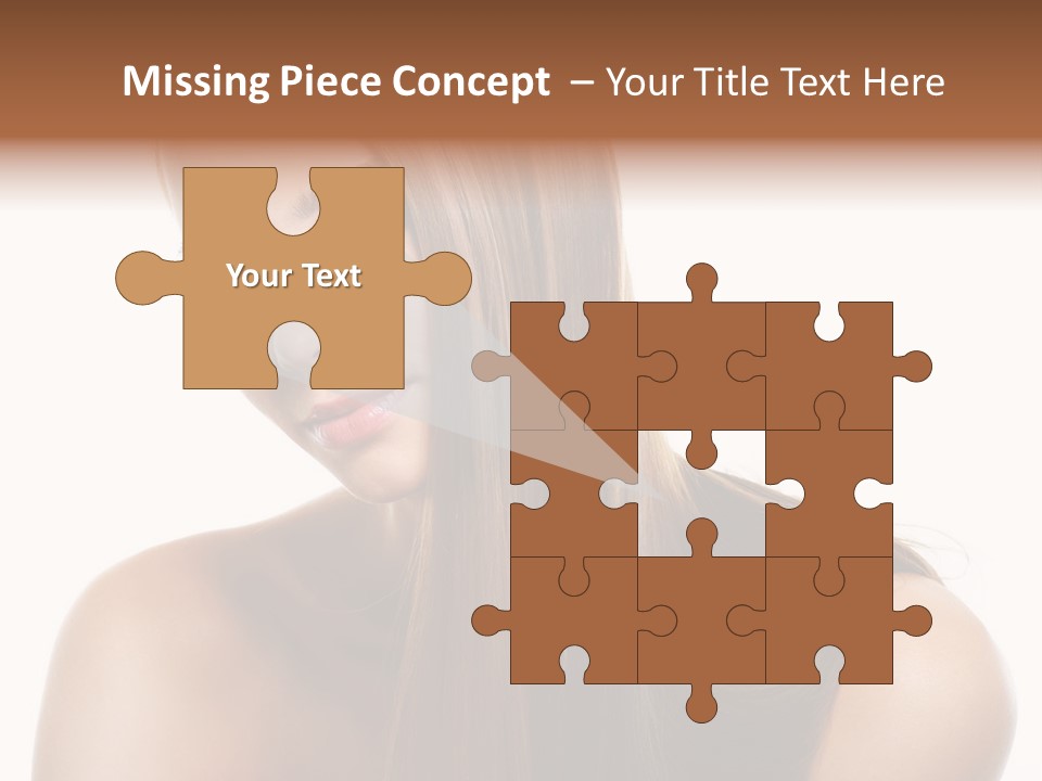 Smooth Hairdo Straight PowerPoint Template