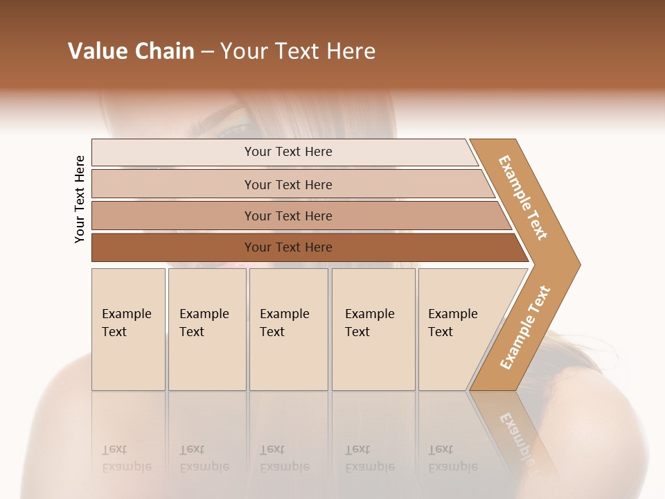 Smooth Hairdo Straight PowerPoint Template