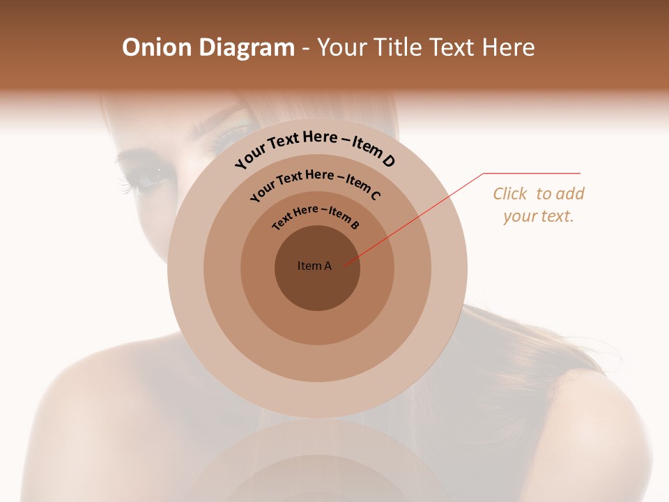 Smooth Hairdo Straight PowerPoint Template