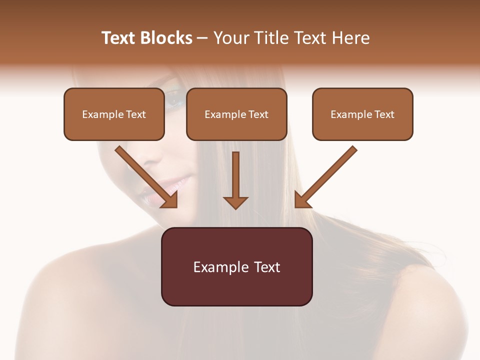 Smooth Hairdo Straight PowerPoint Template