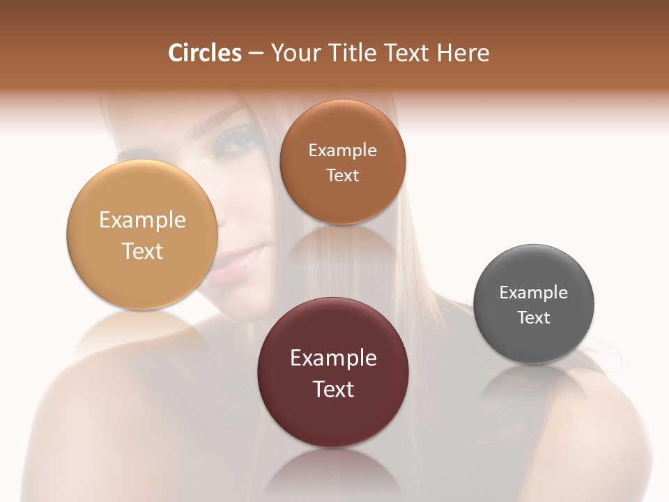 Smooth Hairdo Straight PowerPoint Template