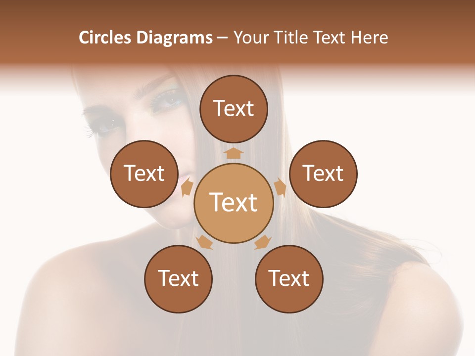 Smooth Hairdo Straight PowerPoint Template