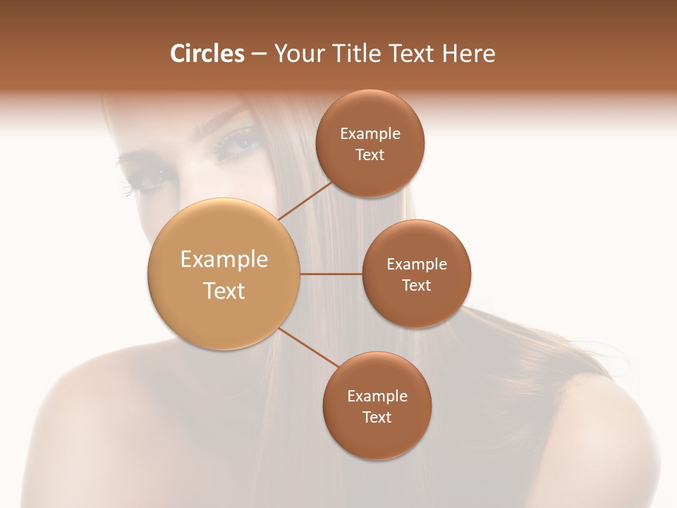 Smooth Hairdo Straight PowerPoint Template